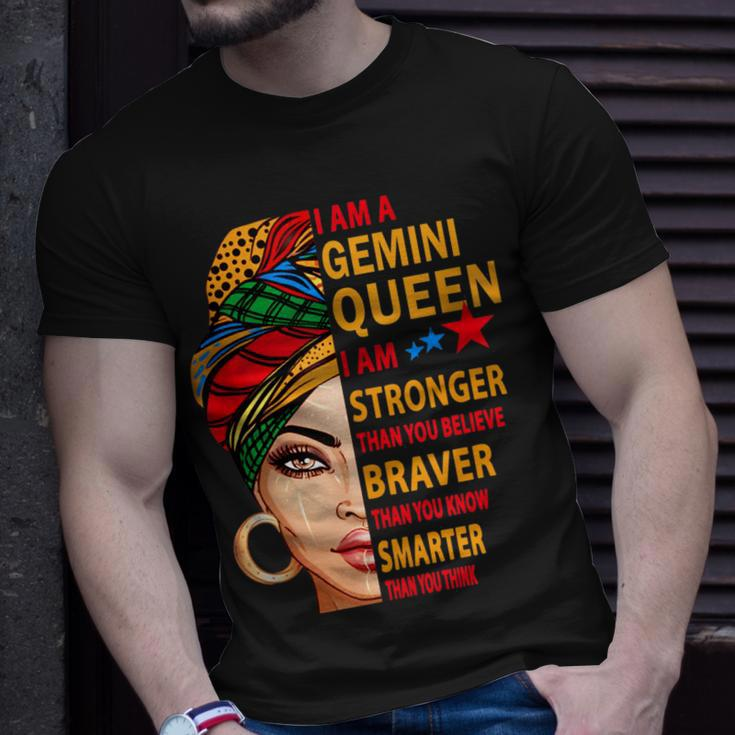 Gemini Queen I Am Stronger Birthday Gift For Gemini Zodiac Unisex T-Shirt Gifts for Him
