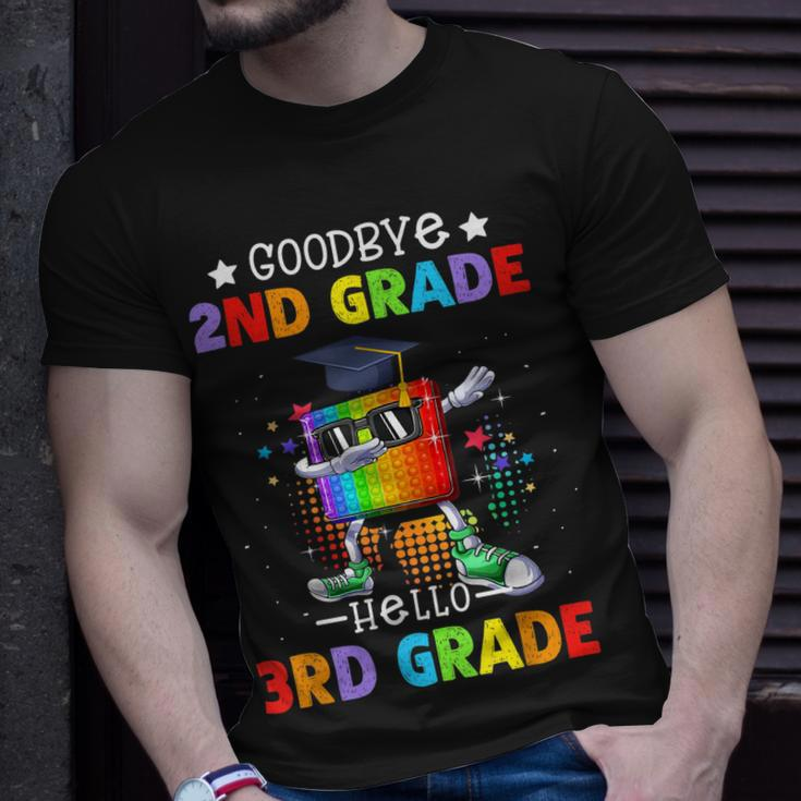 Goodbye Second Grade Graduation Hello Third Grade Popping It Unisex T-Shirt Gifts for Him