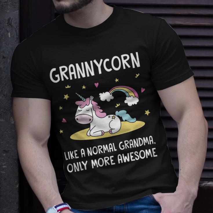 Granny Grandma Granny Unicorn T-Shirt Gifts for Him