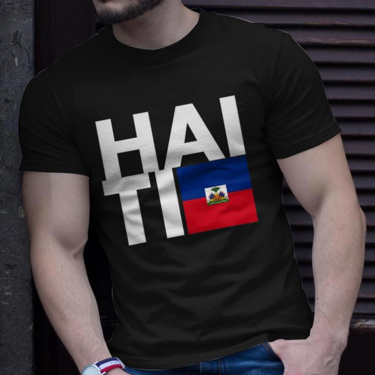 Haiti Flag Haiti Nationalist Haitian Unisex T-Shirt Gifts for Him