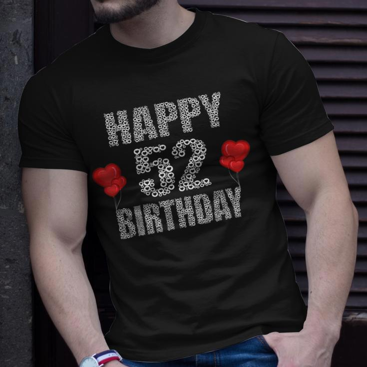 Happy 52Nd Birthday Idea For Mom And Dad 52 Years Old Unisex T-Shirt Gifts for Him
