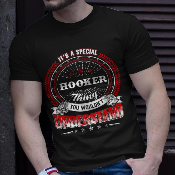 Hooker Shirt Family Crest HookerShirt Hooker Clothing Hooker Tshirt Hooker Tshirt For The Hooker T-Shirt Gifts for Him