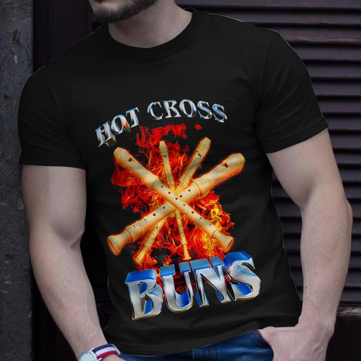 Hot Cross Buns V2 Unisex T-Shirt Gifts for Him