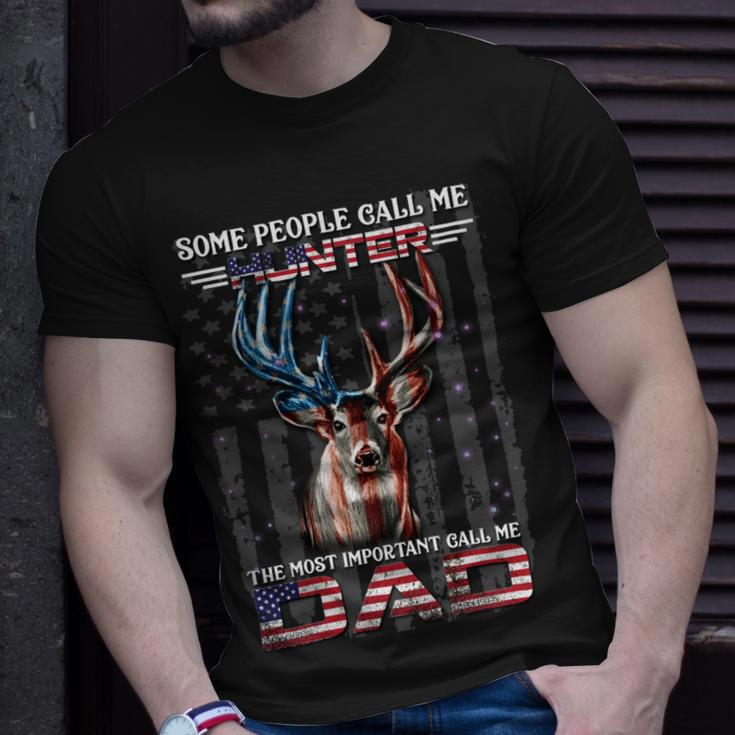 Hunting Most Important Call Me Dad Unisex T-Shirt Gifts for Him