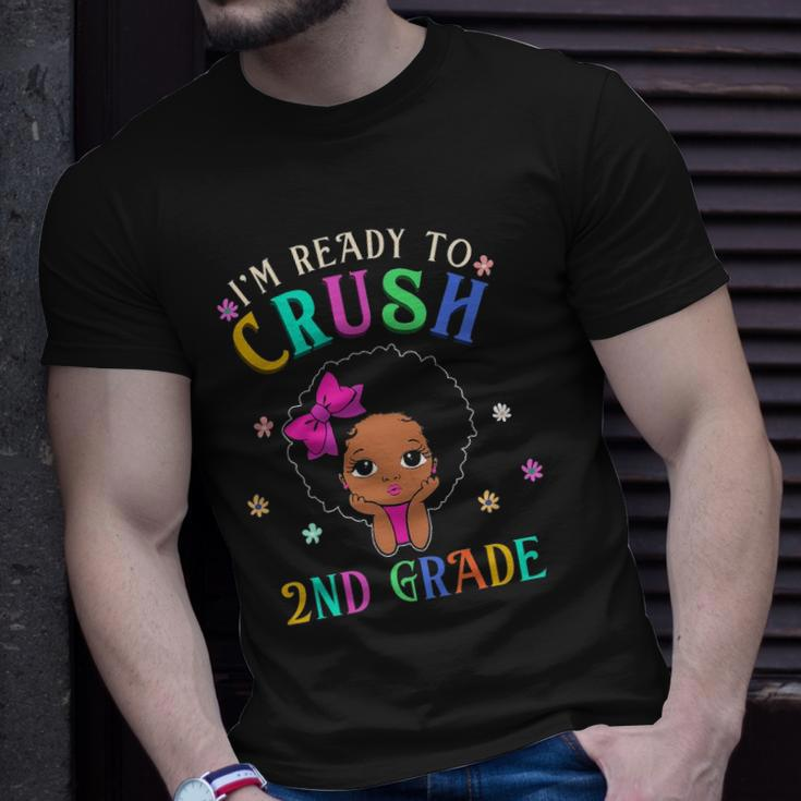 Im Ready To Crush Second Grade Back To School Melanin Kids Unisex T-Shirt Gifts for Him