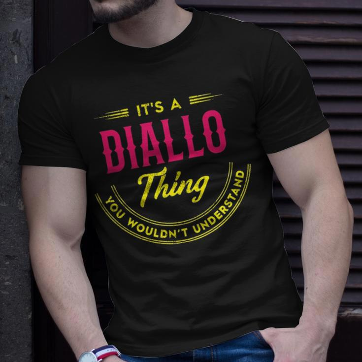 Its A Diallo Thing You Wouldnt Understand Diallo T-Shirt Gifts for Him