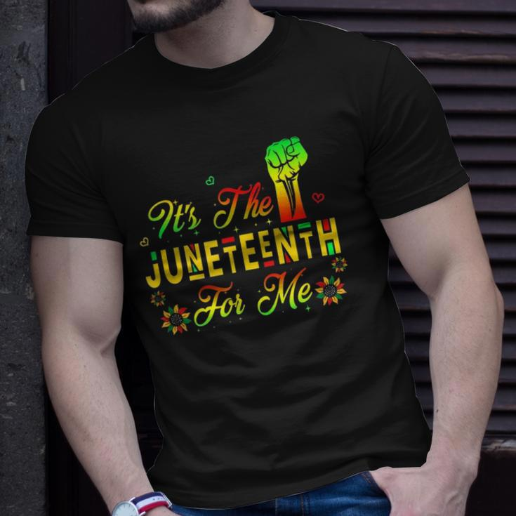 Its The Juneteenth For Me Free-Ish Since 1865 Independence T-shirt Gifts for Him
