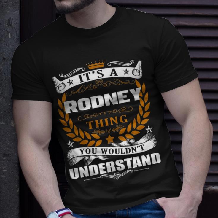 Its A Rodney Thing You Wouldnt Understand T Shirt Rodney Shirt Name ...