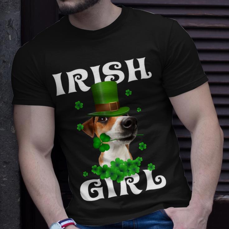 Jack Russell Terrier Patricks Day For Dog Lovers Unisex T-Shirt Gifts for Him