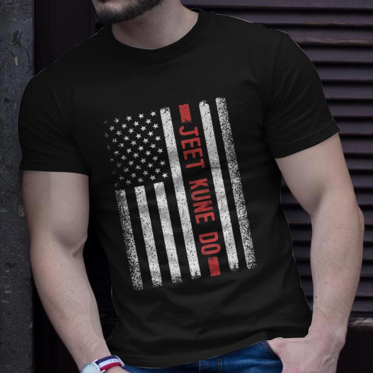 Jeet Kune Do American Flag 4Th Of July Unisex T-Shirt Gifts for Him
