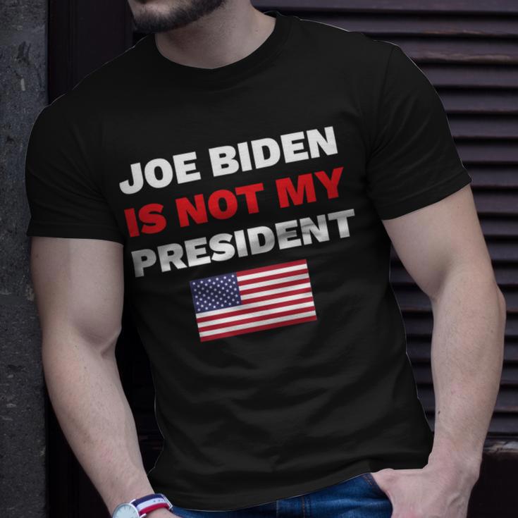 Joe Biden Is Not My President Not My President Unisex T-Shirt Gifts for Him