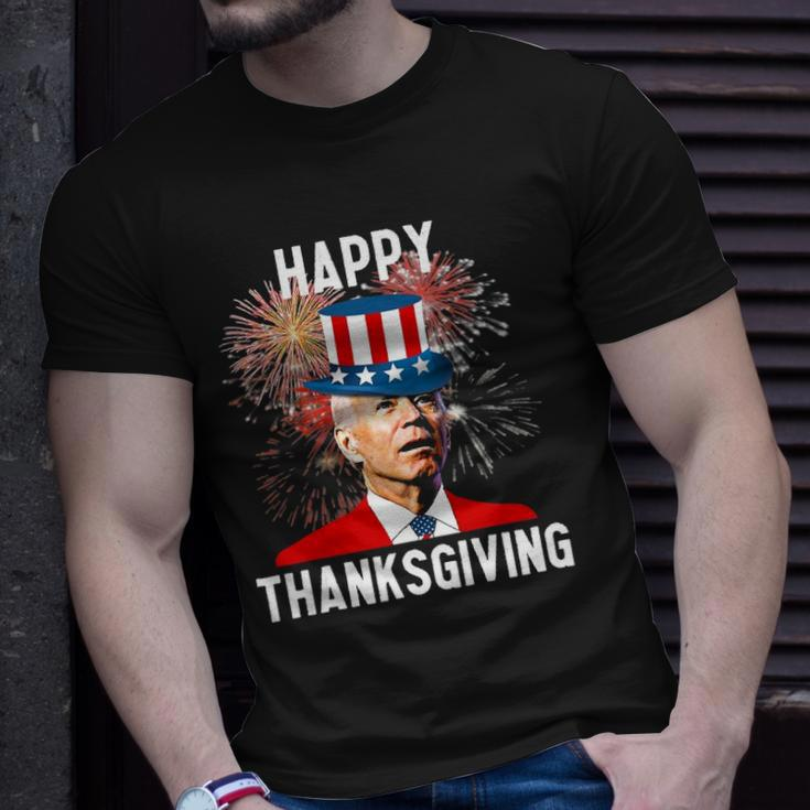 Joe Biden Thanksgiving For Funny 4Th Of July Unisex T-Shirt Gifts for Him
