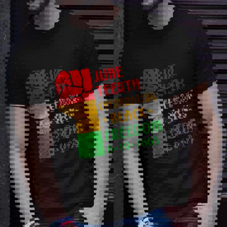 Junenth Celebrate Black Freedom 1865 June 19Th Men Women Unisex T-Shirt Gifts for Him