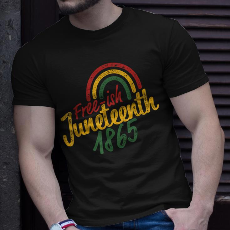 Junenth Women Free-Ish 1865 Kids Mens Junenth Unisex T-Shirt Gifts for Him