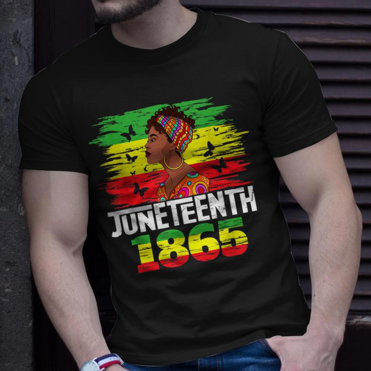 Juneteenth 1865 Independence Day Black Pride Black Women Unisex T-Shirt Gifts for Him