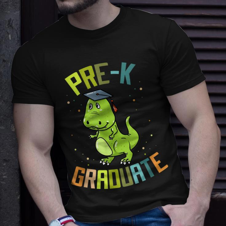Kids Preschool Graduation Gift Preschooler Dinosaur Pre-K Unisex T-Shirt Gifts for Him
