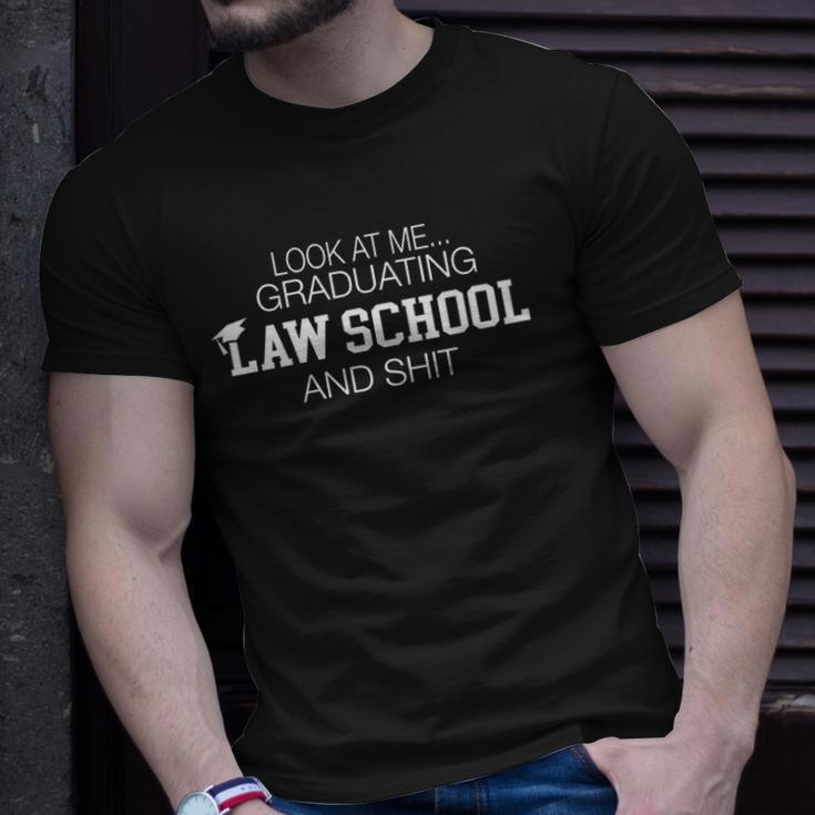 Law School Graduation Him Her Lawyer Grad Degree T-shirt Gifts for Him