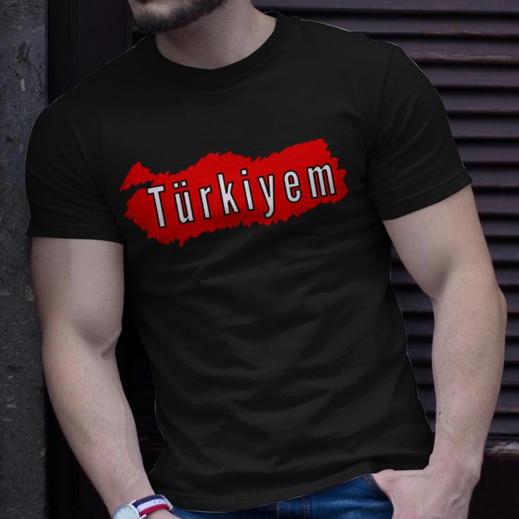 M Turkey Flag Futball Turkish Soccer 9 Shirt Unisex T-Shirt Gifts for Him