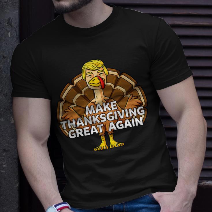 Make Thanksgiving Great Again Funny 3 Shirt Unisex T-Shirt Gifts for Him