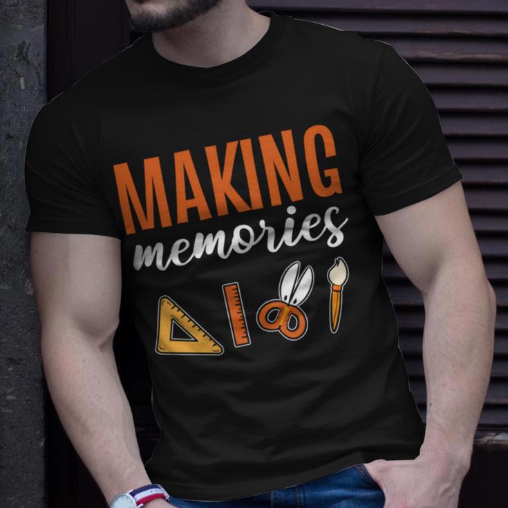 Making Memories Scrapbooking Scrapbook Unisex T-Shirt Gifts for Him