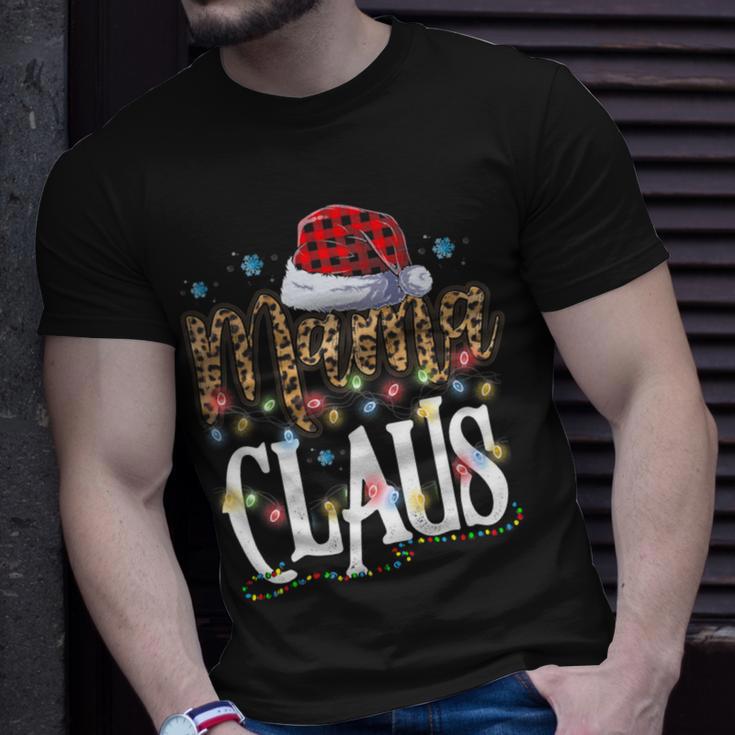 Mama Nana Claus Christmas Pajamas 505 Shirt Unisex T-Shirt Gifts for Him