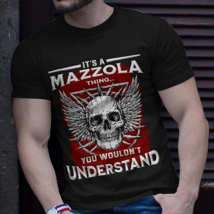 Mazzola Name Shirt Mazzola Family Name V3 Unisex T-Shirt Gifts for Him