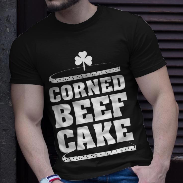 Mens Corned Beefcake Funny St Patricks Day 551 Trending Shirt Unisex T-Shirt Gifts for Him