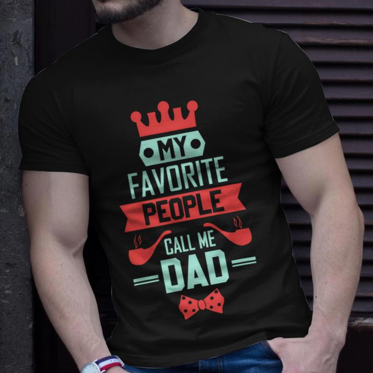 Mens My Favorite People Call Me Pop Fathers Day Unisex T-Shirt Gifts for Him
