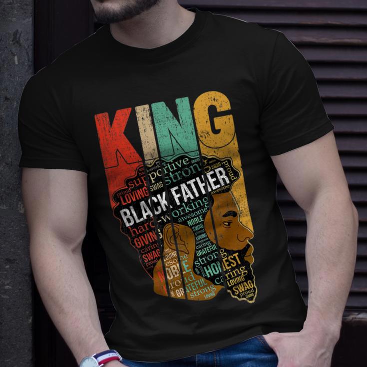 Mens Strong Black King Juneteeth African American Father Day 31 Shirt Unisex T-Shirt Gifts for Him