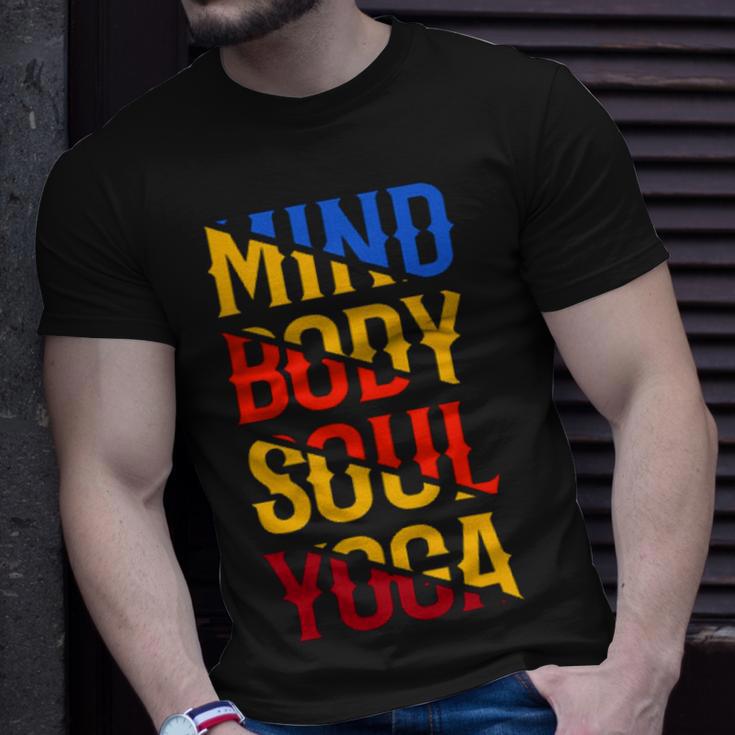 Mind Body Soul Yoga 114 Trending Shirt Unisex T-Shirt Gifts for Him