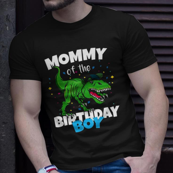 Mommy Of The Birthday Boy Dinosaurrex Anniversary Unisex T-Shirt Gifts for Him