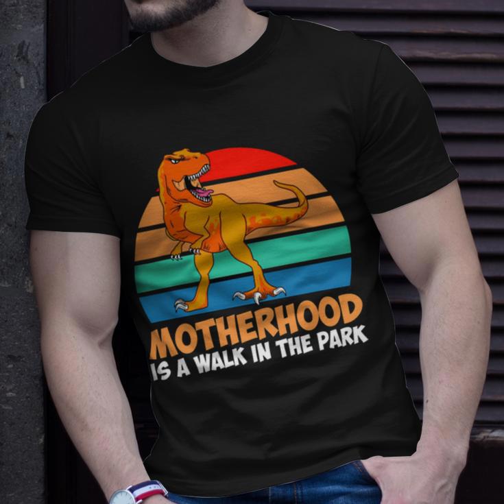 Motherhood Is A Walk In The Park 828 Trending Shirt Unisex T-Shirt Gifts for Him