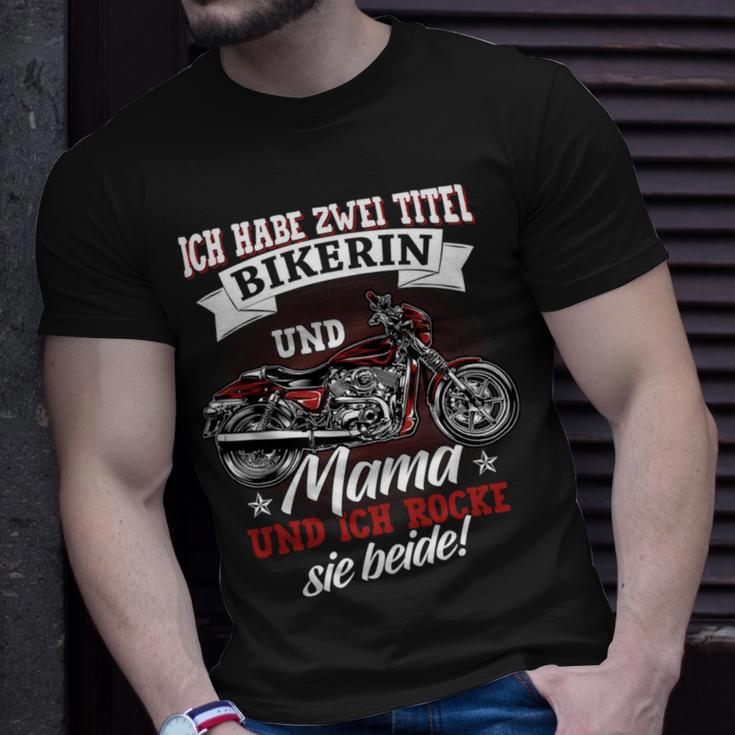 Motorcycle Rider Motorcycle Mum Ladies 480 Shirt Unisex T-Shirt Gifts for Him