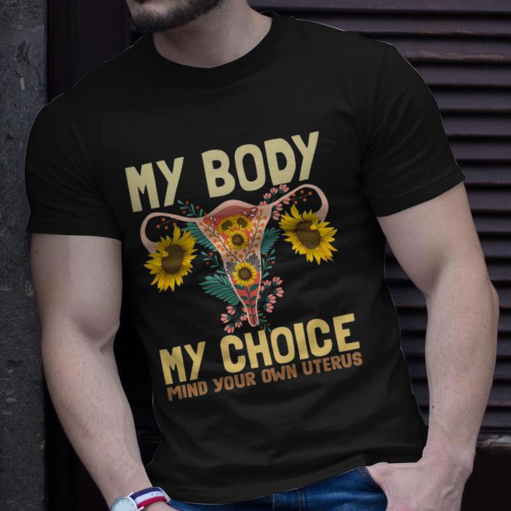 My Body My Choice Pro Choice Feminist Women Rights Support Unisex T-Shirt Gifts for Him