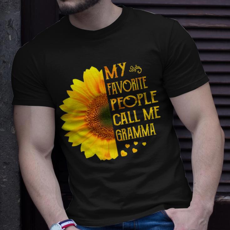 My Favorite People Call Me Gramma 728 Shirt Unisex T-Shirt Gifts for Him