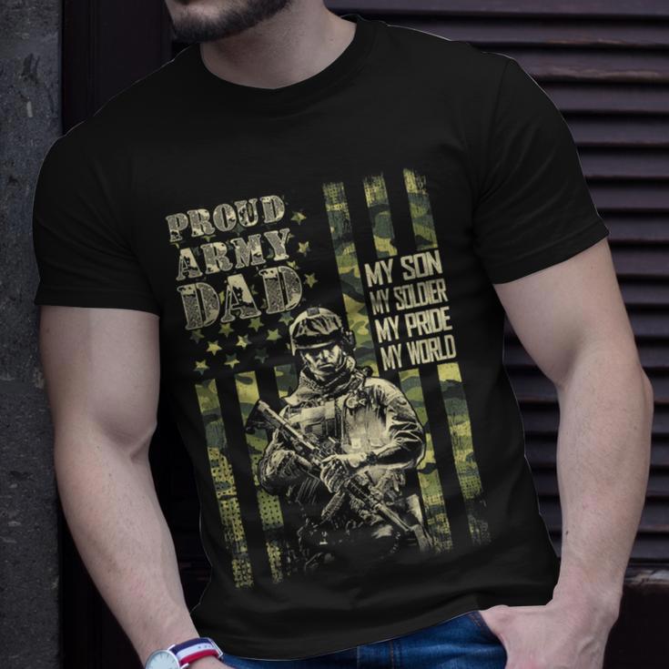 My Son Is A Soldier Proud Army Dad Us 706 Shirt Unisex T-Shirt Gifts for Him