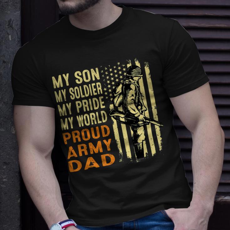 My Son Is Soldier Proud Military Dad 715 Shirt Unisex T-Shirt Gifts for Him