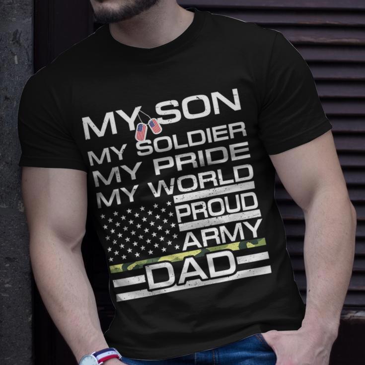 My Son My Soldier Hero Proud Army Dad 702 Shirt Unisex T-Shirt Gifts for Him