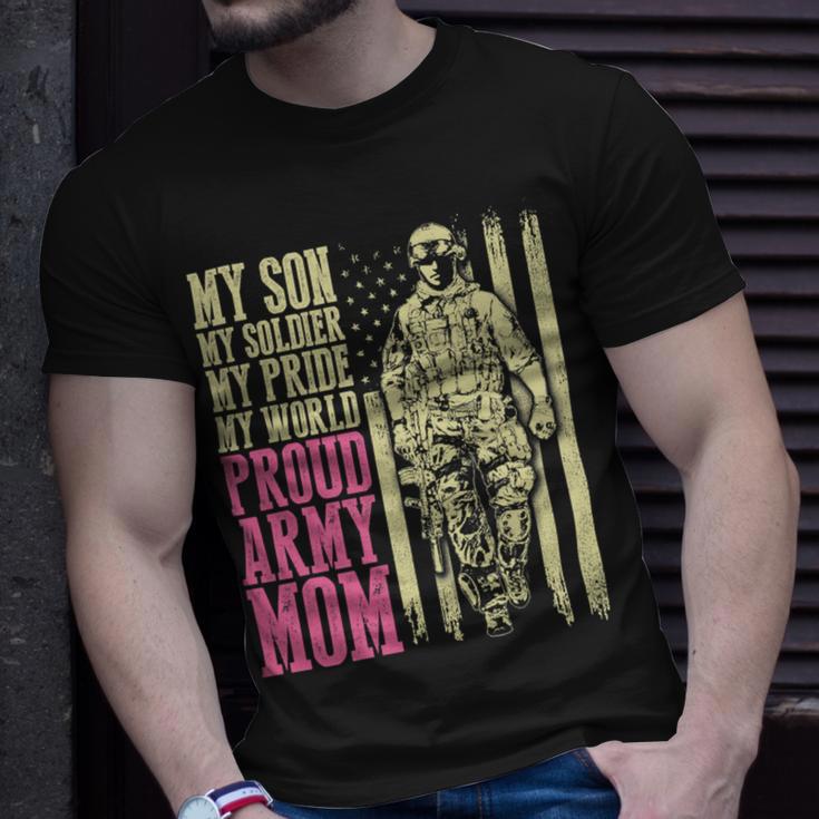 My Son My Soldier Hero Proud Army Mom 699 Shirt Unisex T-Shirt Gifts for Him