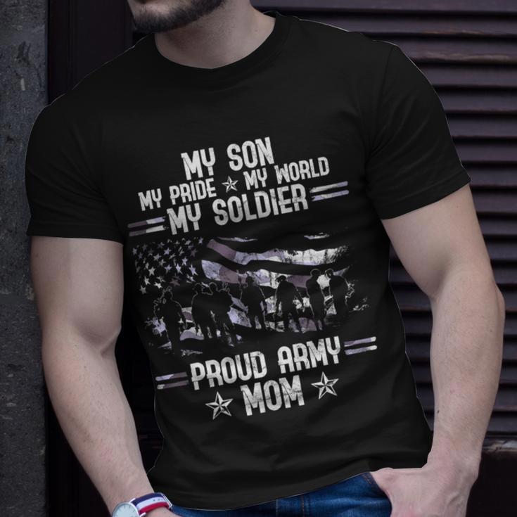 My Son My Soldier Proud Army Mom 693 Shirt Unisex T-Shirt Gifts for Him