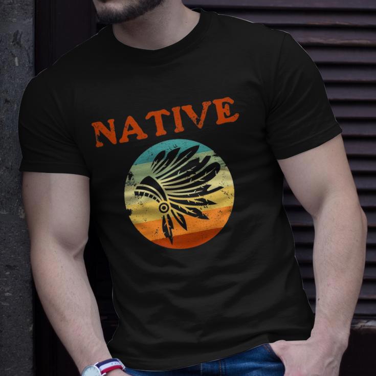 Native American Pride Vintage Native Indian Youth Unisex T-shirt