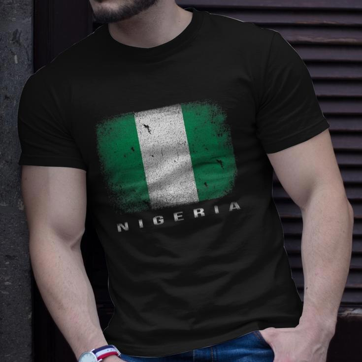 Nigeria Nigerian Flag Gift Souvenir Unisex T-Shirt Gifts for Him