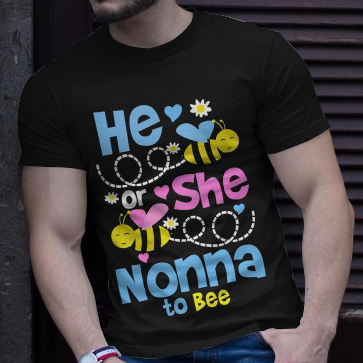 Nonna Grandma He Or She Nonna To Bee T-Shirt Gifts for Him