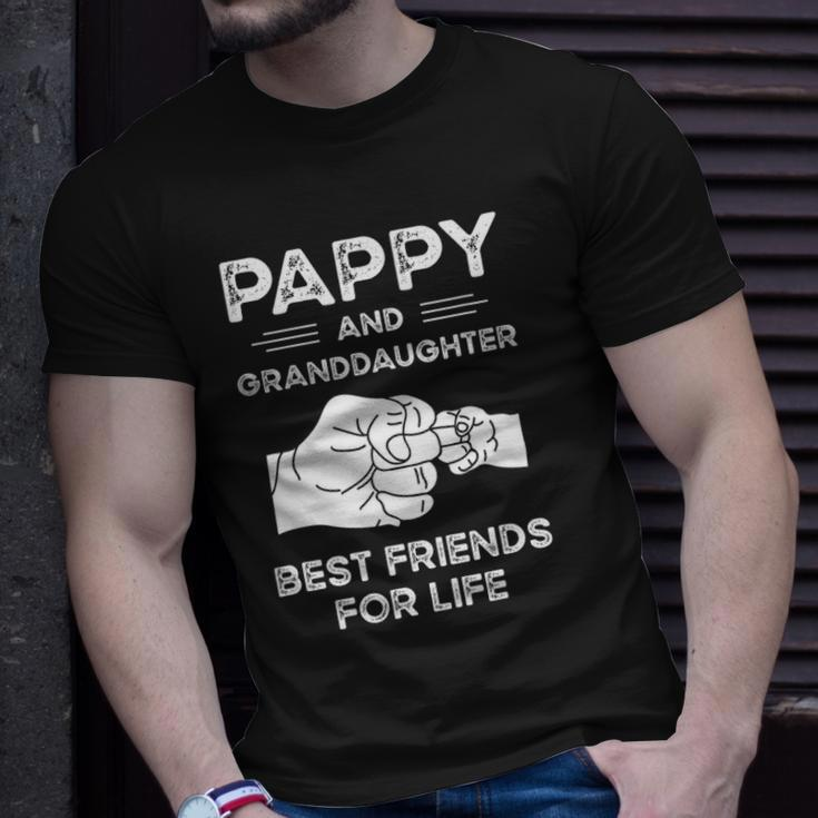 Pappy And Granddaughter Best Friends For Life Matching Unisex T-Shirt Gifts for Him