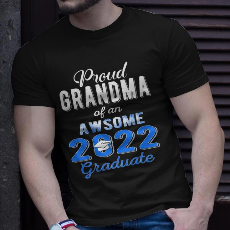 Proud Grandma Of 2022 Graduation Class 2022 Graduate Family Unisex T-Shirt Gifts for Him