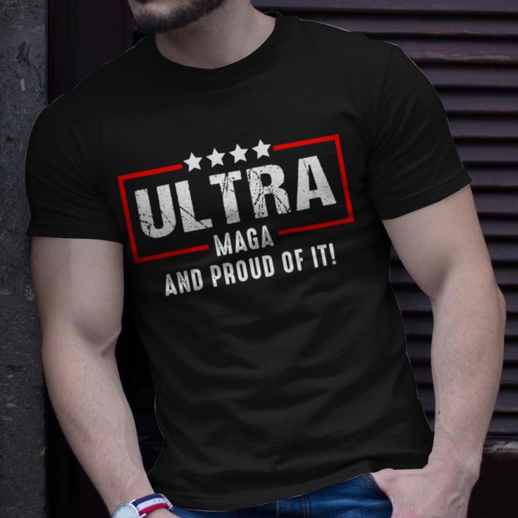 Proud Ultra Maga V8 Unisex T-Shirt Gifts for Him