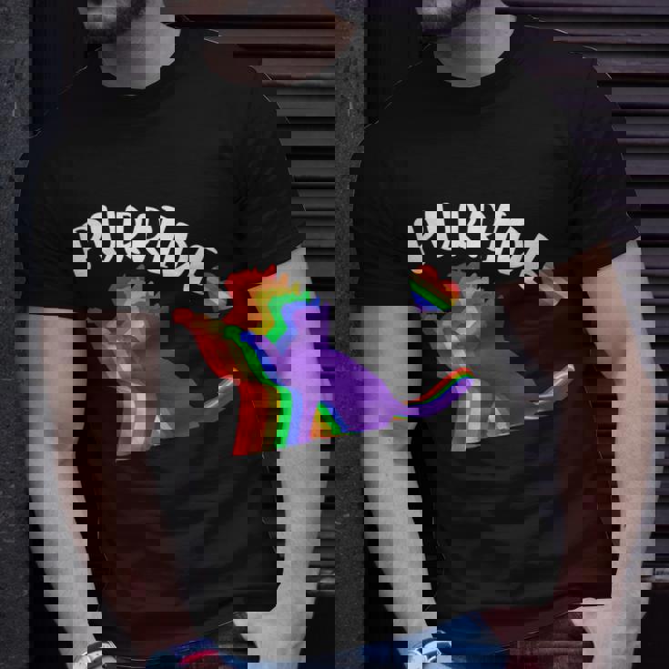 Purride Gay Pride Cat Pride Cat Cat Lgbtq Unisex T-Shirt Gifts for Him Purride Gay Pride Cat Pride Cat Cat Lgbtq Unisex T-Shirt Gifts for Him