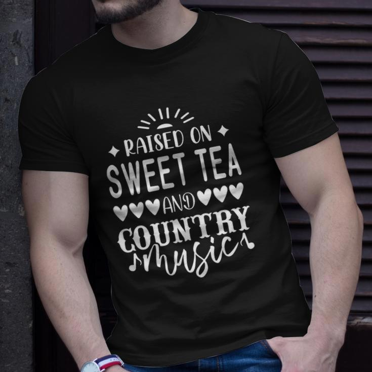 Raised On Sweet Tea And Country Musiccountry Music Unisex T-Shirt Gifts for Him