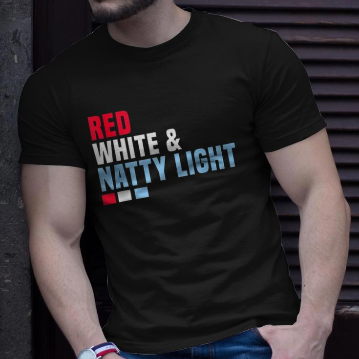 Red White And Natty-Light 4Th Of July Unisex T-Shirt Gifts for Him