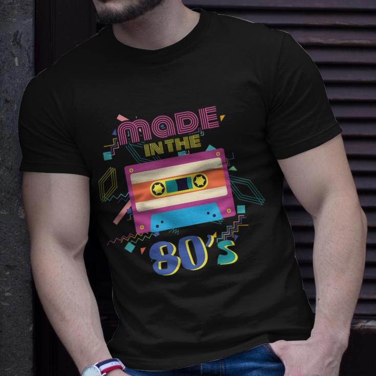 Retro Dance Party Disco Birthday Made In 80S Cassette Tape Unisex T-Shirt Gifts for Him